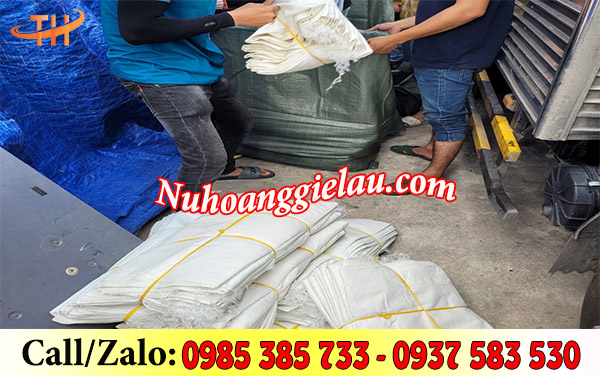 Đi đơn bao tải trắng giá rẻ Đi đơn bao tải trắng giá rẻ