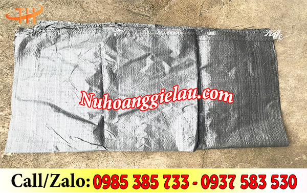 bao tải đóng hàng màu xám bao tải đóng hàng màu xám