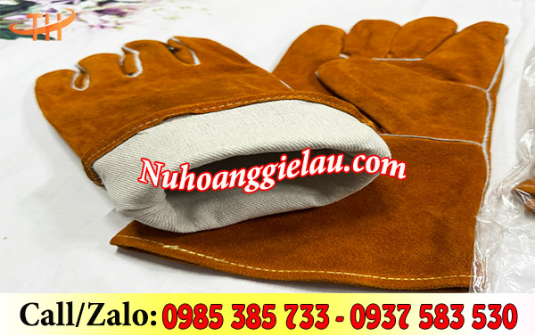 Bao tay da hàn siêu dày dặn  Bao tay da hàn siêu dày dặn