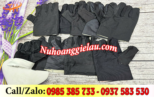 Găng tay bảo hộ vải kaki bảo vệ tay an toàn khi làm việc Găng tay bảo hộ vải kaki bảo vệ tay an toàn khi làm việc