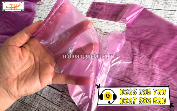 Bề mặt túi bóng, mịn Bề mặt túi bóng, mịn