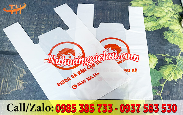 Bịch xốp trắng in Bịch xốp trắng in