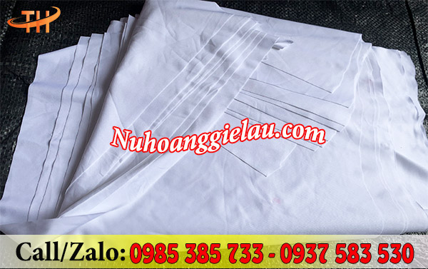 Giẻ lau trắng Poly Giẻ lau trắng Poly