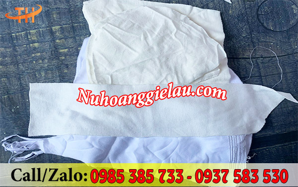 Giẻ lau trắng nguyên miếng thun cotton Giẻ lau trắng nguyên miếng thun cotton