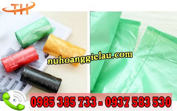 túi rác cuộn với thiết kế đường răng cưa dễ xé, dễ sử dụng túi rác cuộn với thiết kế đường răng cưa dễ xé, dễ sử dụng