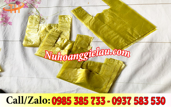 Túi nilon 2 quai đủ màu Túi nilon 2 quai đủ màu