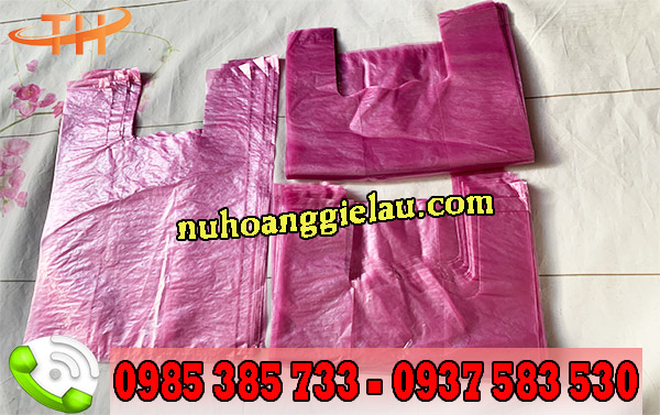 túi xốp màu hồng túi xốp màu hồng