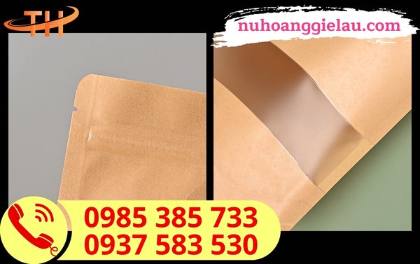 Túi zip giấy tiện lợi, thiết kế sang trọng Túi zip giấy tiện lợi, thiết kế sang trọng