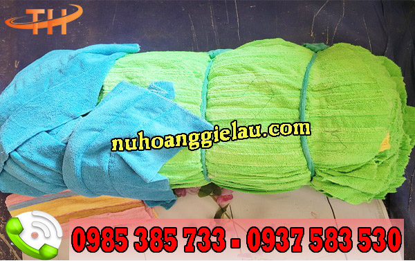 khăn lau công nghiệp may nối bán theo kg khăn lau công nghiệp may nối bán theo kg