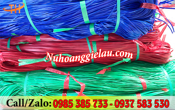 Dây nilon kẽm khô đủ màu Dây nilon kẽm khô đủ màu