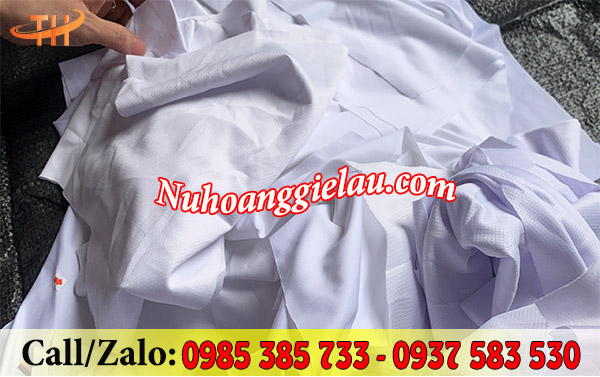 Giẻ lau công nghiệp trắng Giẻ lau công nghiệp trắng