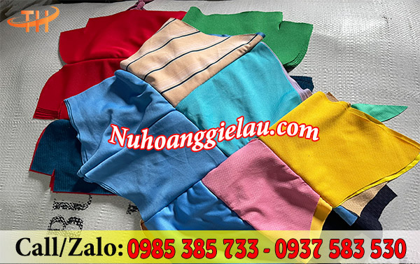 Giẻ lau làm sạch máy móc may nối ghép nhiều lớp Giẻ lau làm sạch máy móc may nối ghép nhiều lớp