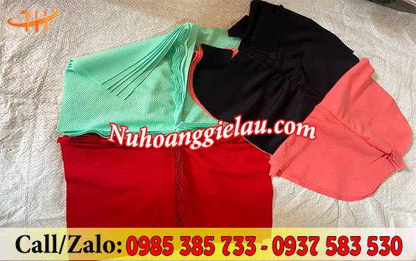 Giẻ lau màu may ghép nhiều lớp Giẻ lau màu may ghép nhiều lớp