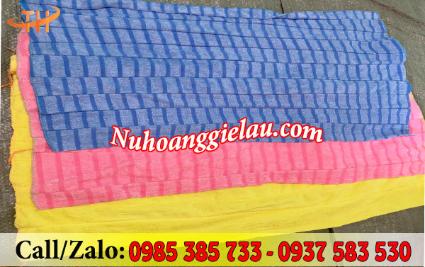 Khăn lau công nghiệp may nối Khăn lau công nghiệp may nối