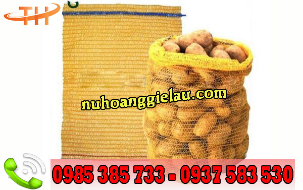 bao lưới đựng khoai tây bao lưới đựng khoai tây