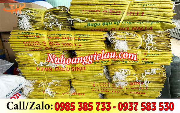 Khách đặt in logo bao tải tại Thu Hồng Khách đặt in logo bao tải tại Thu Hồng