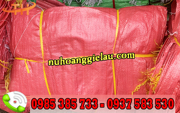 bao tải dứa màu đỏ đẹp bao tải dứa màu đỏ đẹp