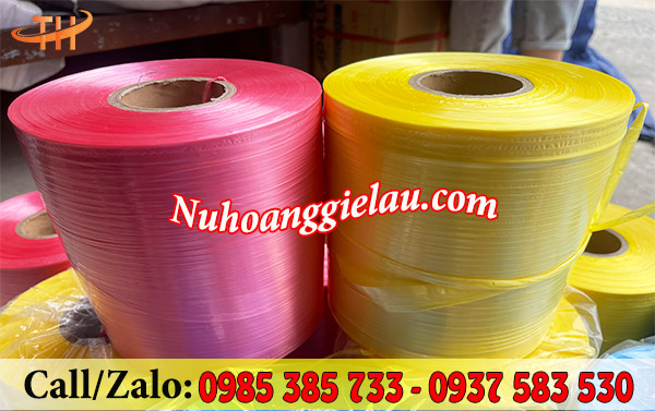 Dây nilon Đài Loan màu siêu bóng bắt mắt Dây nilon Đài Loan màu siêu bóng bắt mắt