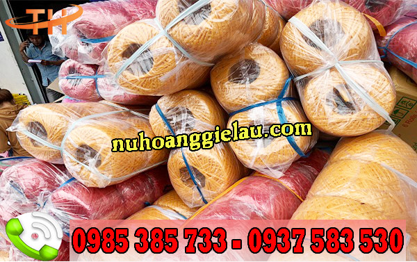 Dây nilon nem đủ màu Dây nilon nem đủ màu