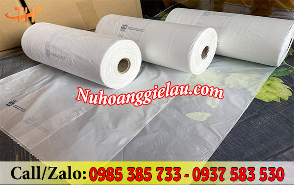 Cuộn túi đựng thực phẩm loại 0.5kg Cuộn túi đựng thực phẩm loại 0.5kg