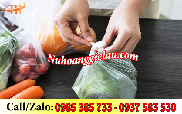 Cuộn túi đựng thực phẩm an toàn, thân thiện Cuộn túi đựng thực phẩm an toàn, thân thiện