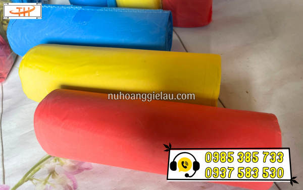 Màu sắc túi đa dạng dễ phân loại rác thải Màu sắc túi đa dạng dễ phân loại rác thải