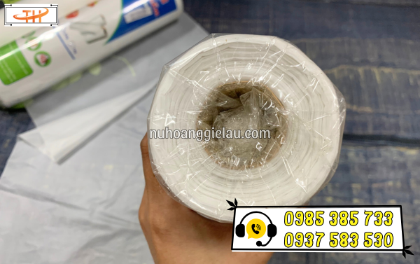 Đóng gói dạng cuộn, sử dụng tiện lợi, tiết kiệm Đóng gói dạng cuộn, sử dụng tiện lợi, tiết kiệm