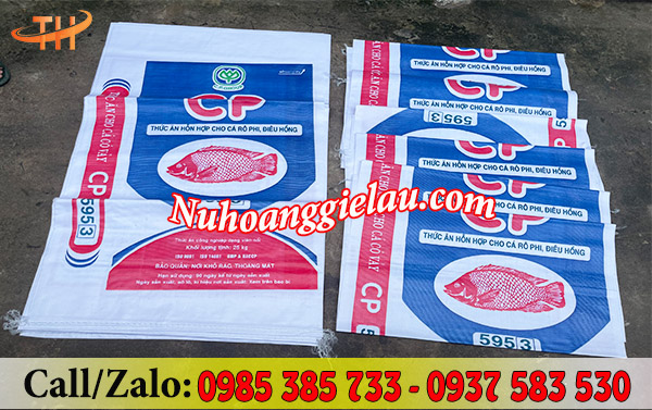 Bao tải đựng thức ăn cho cá Bao tải đựng thức ăn cho cá