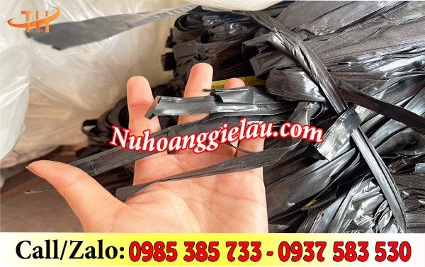 Dây nilon bó đen bản lớn Dây nilon bó đen bản lớn