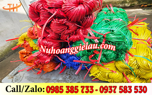 Dây nilon kẽm đủ màu sử dụng tiện lợi, an toàn Dây nilon kẽm đủ màu sử dụng tiện lợi, an toàn