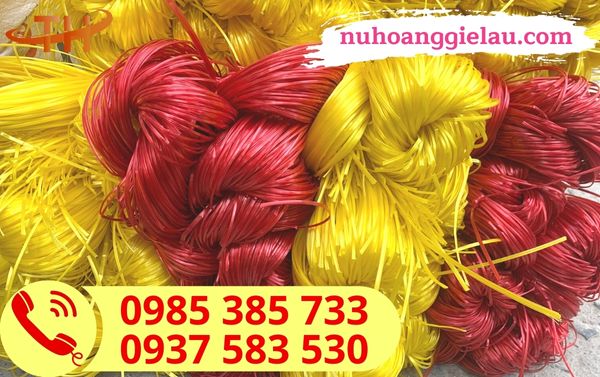 Dây ni lông kẽm nhuyễn màu Dây ni lông kẽm nhuyễn màu