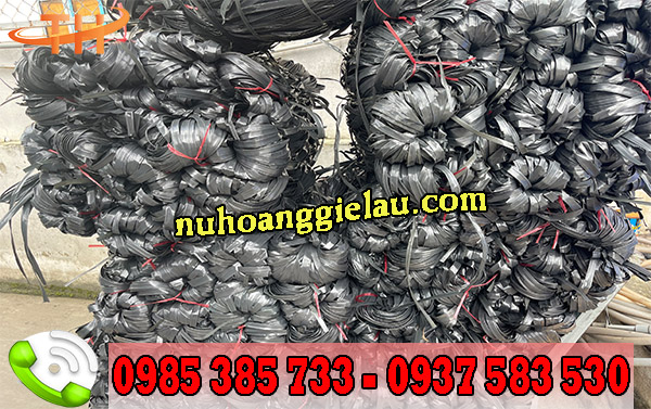 dây nilon bẹ đen bản lớn dày, bền, chịu lực tốt dây nilon bẹ đen bản lớn dày, bền, chịu lực tốt
