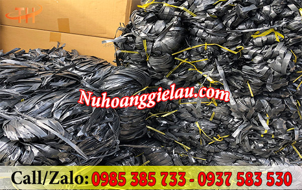 Dây nilon bẹ đen bóng sẵn kho số lượng sỉ Dây nilon bẹ đen bóng sẵn kho số lượng sỉ