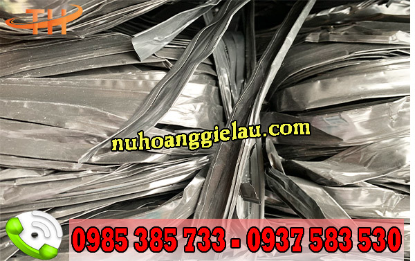 dây nilon bẹ màu đen bóng dây nilon bẹ màu đen bóng