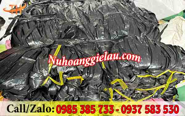 Dây buộc hàng nilon bẹ đen bản lớn Dây buộc hàng nilon bẹ đen bản lớn