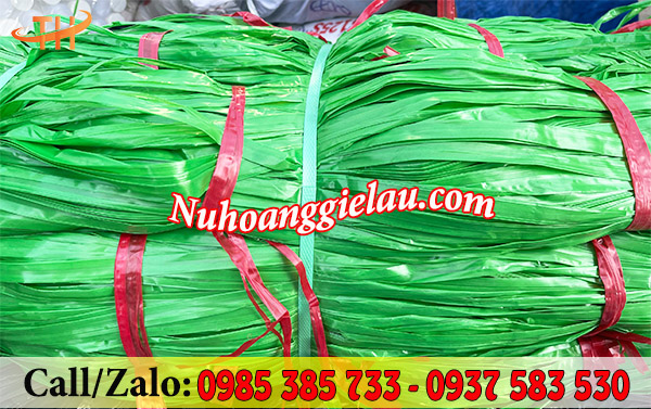 Dây nilon bẹ màu xanh chất lượng giá rẻ tại xưởng Thu Hồng Dây nilon bẹ màu xanh chất lượng giá rẻ tại xưởng Thu Hồng