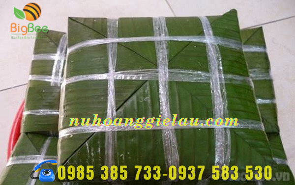 dây nilon cuộn được dùng dùng bánh