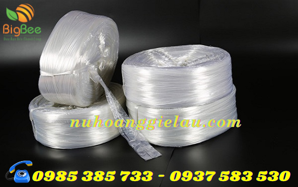 dây nilon cuộn trắng đa dạng