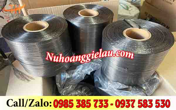 Dây nilon buộc máy công nghiệp màu đen Dây nilon buộc máy công nghiệp màu đen