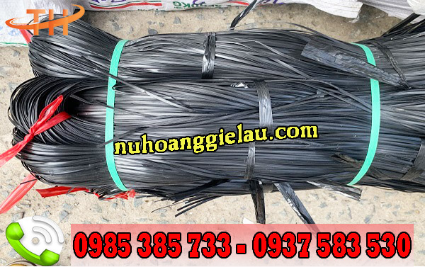 dây nilon đen bó theo kiện lớn 10kg dây nilon đen bó theo kiện lớn 10kg