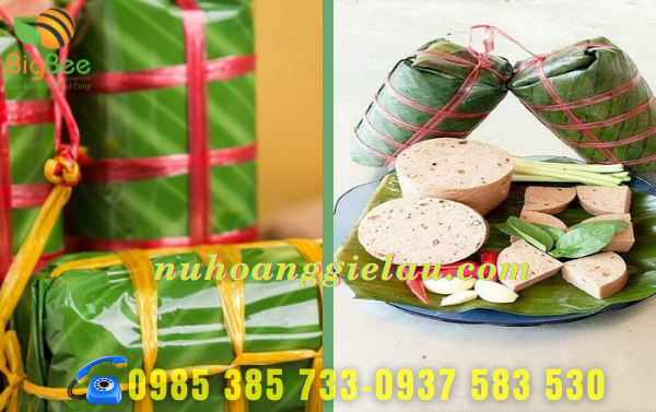 dây nilon cột nem chả chắc chắn