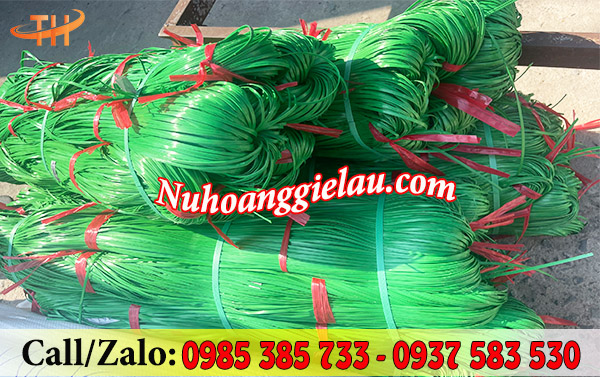 Dây nilon kẽm khô màu xanh Dây nilon kẽm khô màu xanh