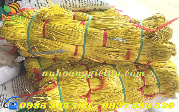 dây nilon kẽm khô vàng đẹp