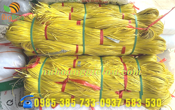 dây nilon kẽm khô được bó theo kg