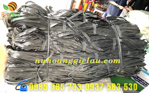 dây nilon kẽm mềm màu đen