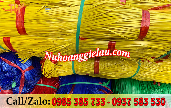 Dây nilon kẽm màu Dây nilon kẽm màu