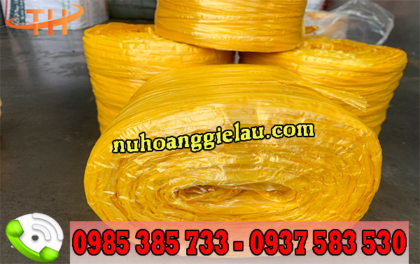 dây nilon nem màu vàng dây nilon nem màu vàng