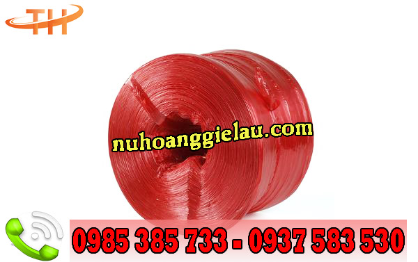 dây nilon nem cuộn màu đỏ dây nilon nem cuộn màu đỏ
