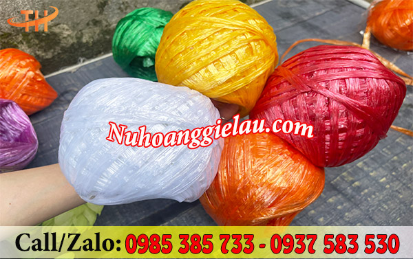 Dây nilon nem đủ màu Dây nilon nem đủ màu