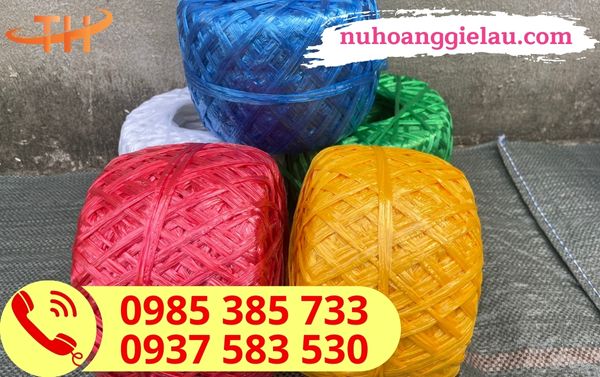 Dây nilon nem cuộn đủ màu Dây nilon nem cuộn đủ màu